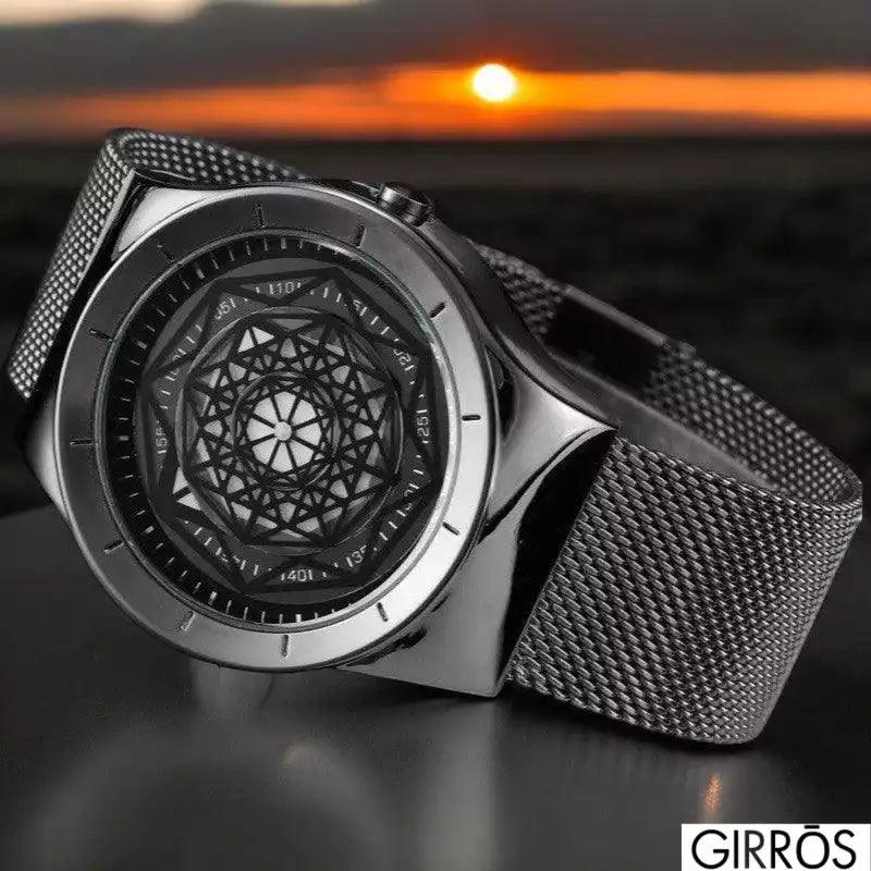 Montre Géométrique Unisex Solaris par GIRRŌS - Design Solaire et Innovant - GIRRŌS