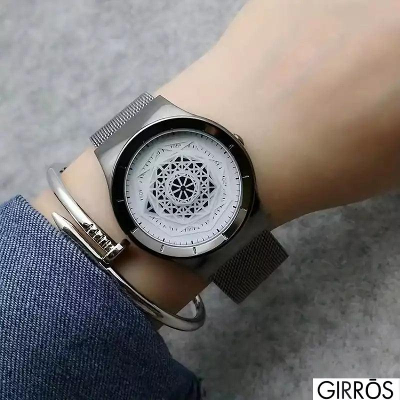 Montre Géométrique Unisex Solaris par GIRRŌS - Design Solaire et Innovant - GIRRŌS