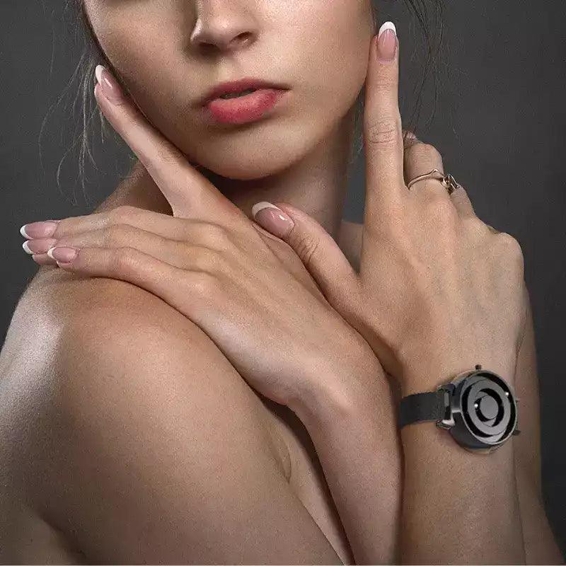 Montre à bille magnétique pour Femme - Venesia : L'Élégance Céleste au Féminin - GIRRŌS