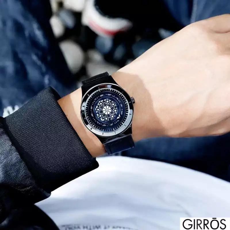 Montre Géométrique Unisex Solaris par GIRRŌS - Design Solaire et Innovant - GIRRŌS