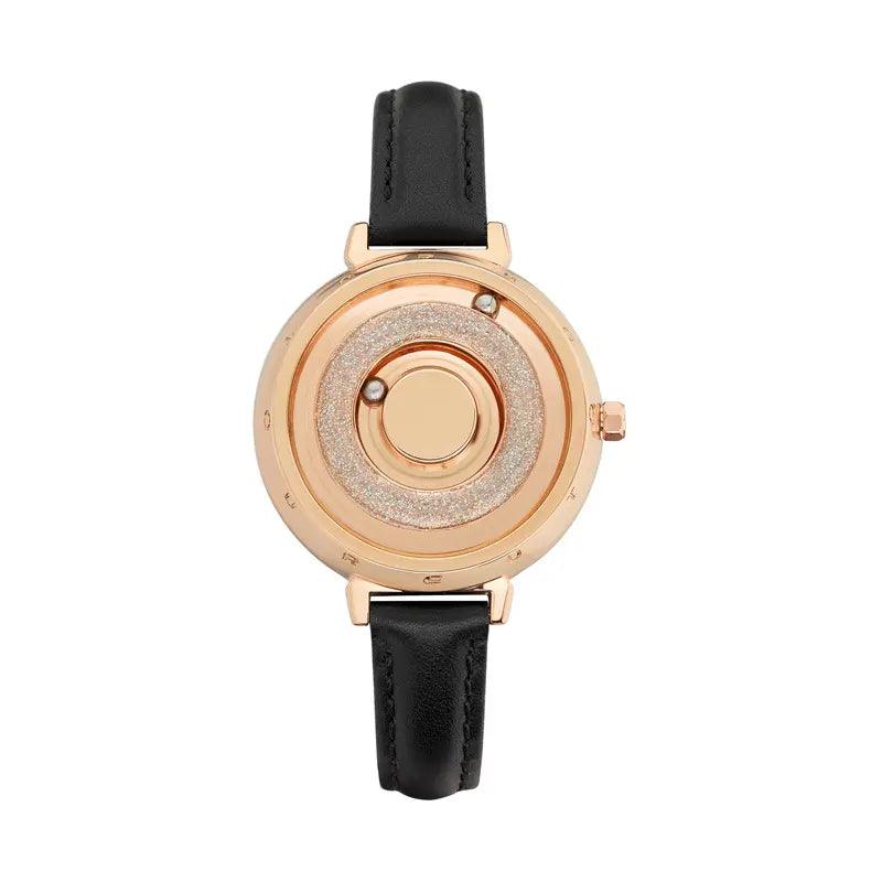 Montre à bille magnétique pour Femme - Venesia : L'Élégance Céleste au Féminin - GIRRŌS