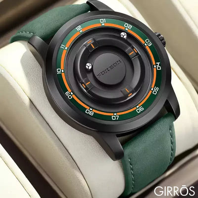 Montre à Billes Magnétiques Homme – FoxBox 2.0 (Édition 2026) : Nouvelle Génération d’Élégance