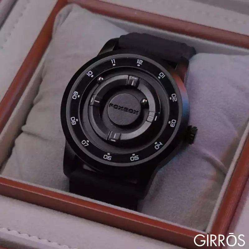 Montre à Billes Magnétiques Homme – FoxBox 2.0 (Édition 2026) : Nouvelle Génération d’Élégance