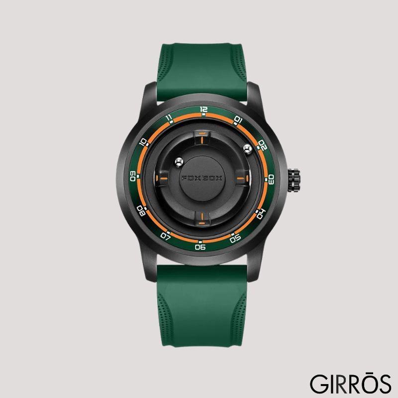 Montre à Billes Magnétiques Homme – FoxBox 2.0 (Édition 2026) : Nouvelle Génération d’Élégance